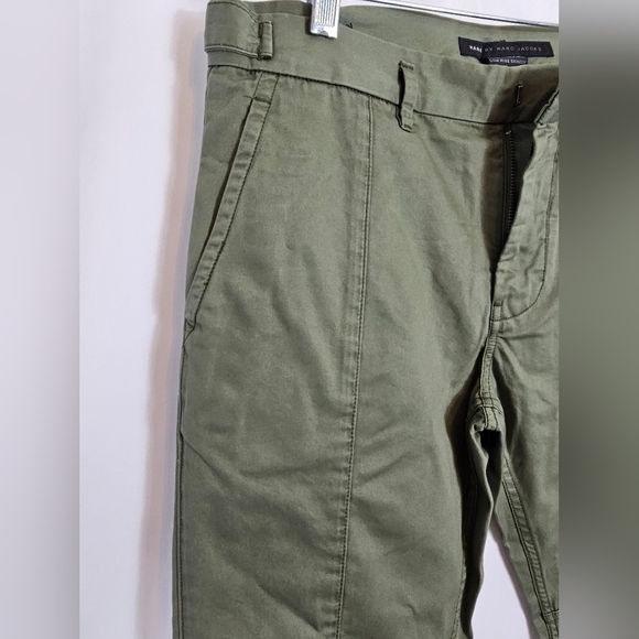 MARC by Marc Jacobs size 30×34 fatigue green khakis Martin low rise Skinny fit - Picture 8 of 8
